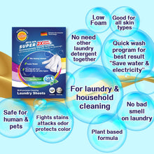 將圖片載入圖庫檢視器 Dr. Clean Environmentally Friendly Concentrated Laundry Sheets (35pcs/box) x 1 Box
